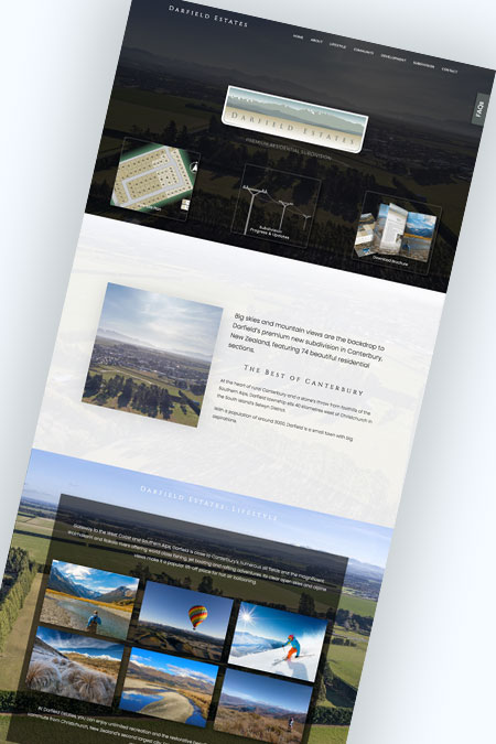 Darfield Estates - On.Works Web Design Project 