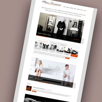 Family Barrister - On.Works Web Design Project 