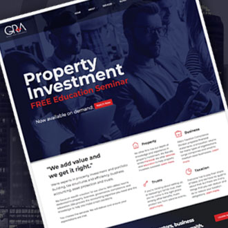 Gilligan Rowe & Associates - On.Works Web Design Project 