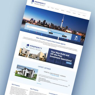 Property Ventures Real Estate - On.Works Web Design Project 